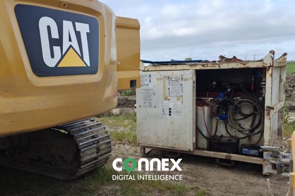 Dieselovervågning på byggepladsen