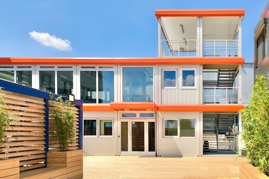 Overnatning på byggeplads