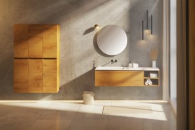 Cosani præsenterer et udvalg af sanitet, baderumsmøbler og rustfri udendørshaner