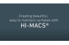Creating beautiful, easy to maintain surfaces with HI-MACS®