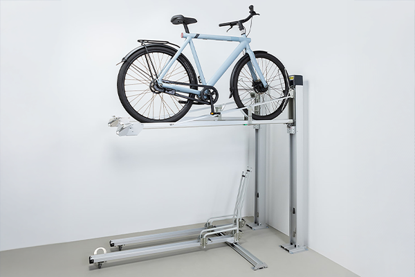 Cykelstativ i 2 højder