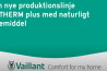 Den nye produktionslinje aroTHERM plus med naturligt kølemiddel