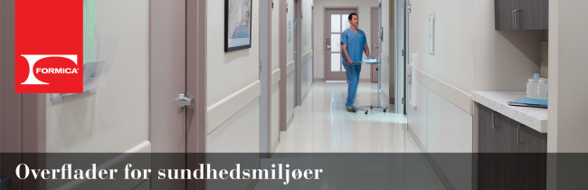 Det ideelle overflademateriale for projekter hvor hygiejne er altafgørende