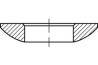 DIN 6319 Kugleformet skive