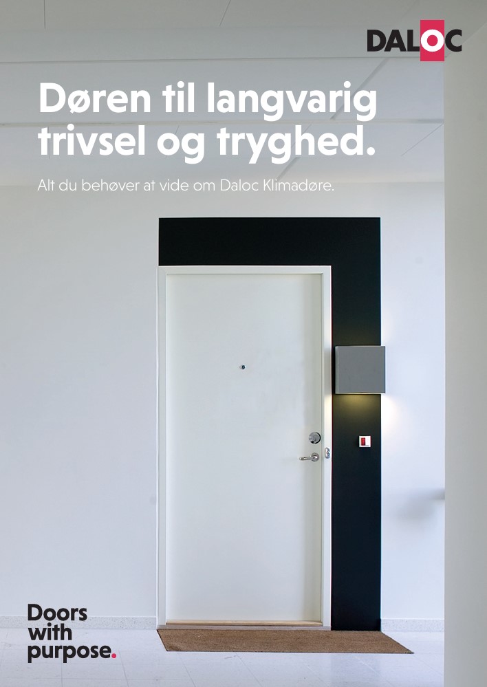 Døren til langvarig  trivsel og tryghed
