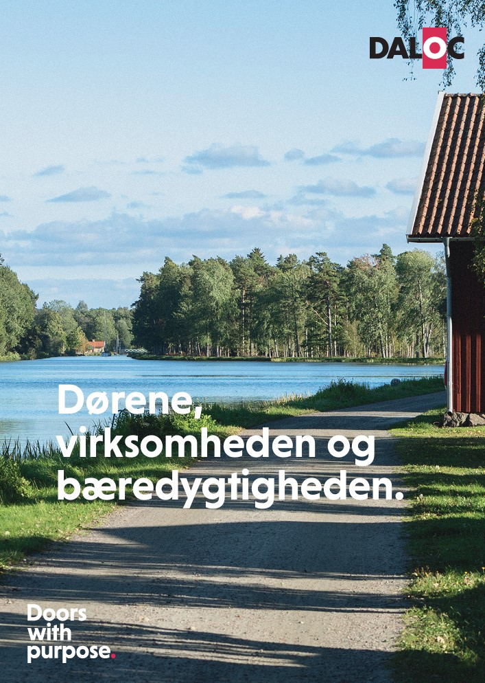 Dørene, virksomheden og bæredygtigheden