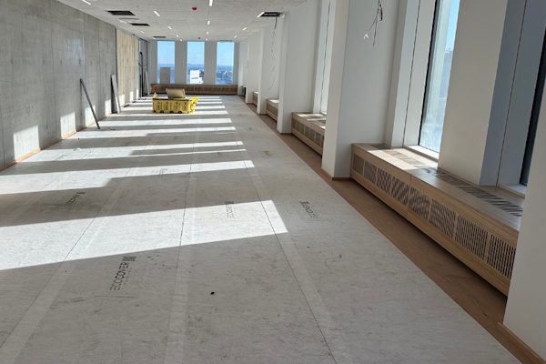 ECO Cover beskytter byggeriet hele vejen frem til aflevering