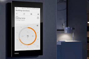 Elegant touchskærm fra Gira