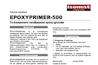 EPOXYPRIMER-500: Teknisk Datablad