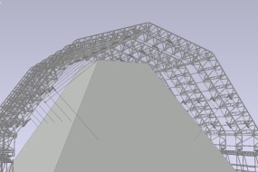 Et økonomisk overdækningssystem til både små og store spændvidder