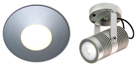 Eyeleds® SpaceEYE (venstre) og BeamEYE (højre)