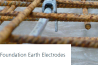 Foundation earth electrodes