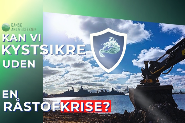 Genbrugseksperiment i Korsør kan bane vejen for ny kystsikringsløsning