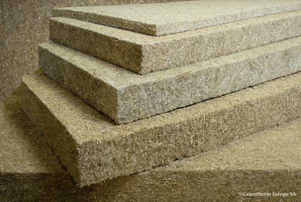 Gramitherm grass fibre insulation board
