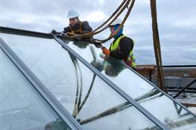 Hurtig og effektiv montage med VELUX ovenlysmoduler