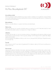 Hz Flex Akustikplade 017