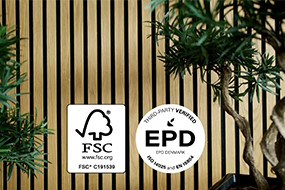 I-Wood Denmark® opnår som nogle af de første FSC-certificering og EPD