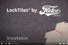 Installation af LockTiles® by Fletco Carpets