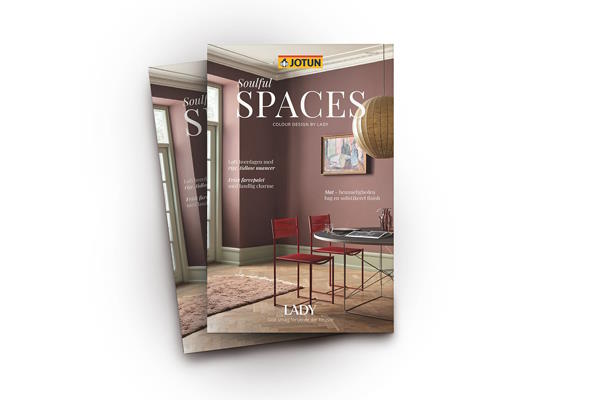Jotun lady lancerer et nyt globalt farvekort 2025/2026, soulful spaces