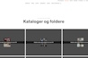 Kataloger og foldere