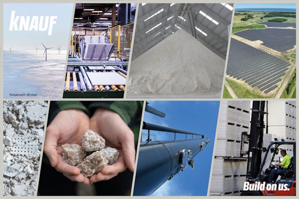 Knauf udgiver 10 nye produkt EPD’er med 40-60% lavere CO2