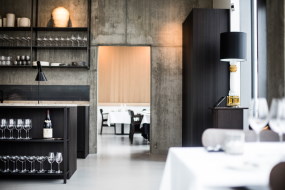 Kvänum indretninger i gourmetrestaurant Ghrelin i Aarhus