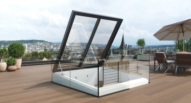 Lamilux åbner for lys og liv på toppen af Kronløbsøens boliger