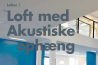 Loft med akustiske ophæng brochure