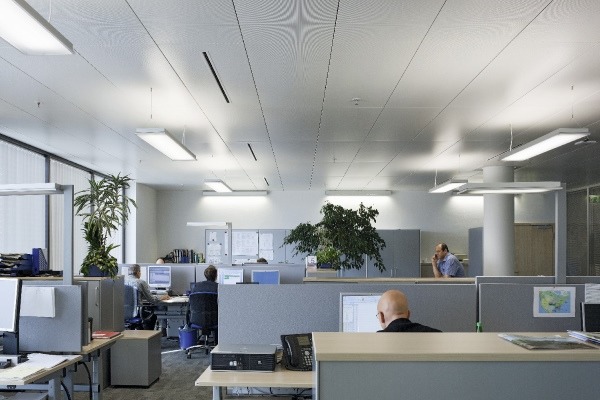 Nye LED lyskilder implementeret i kontormiljø