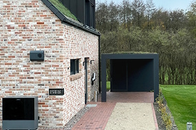 Lyngsøe leverer carport og garager til energieffektivt projekt i Tyskland