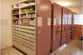 Maksimer opbevaringskapaciteten på hospitalet med kompakt opbevaring