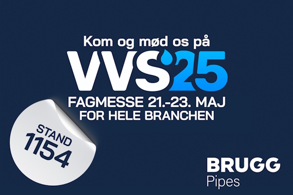 Mød BRUGG Pipes på VVS’25