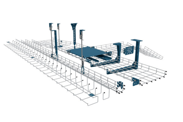 Wire mesh trays