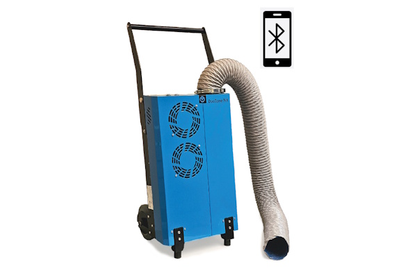 Udstyr til byggeudtørring/saneringsbranchen