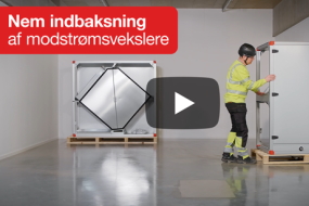 Nem indbaksning af ventilationsaggregater med Easy Access