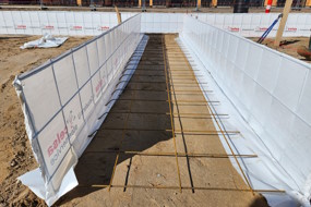 Ny forskalling til betonstøbning af kantbjælker og fundamenter