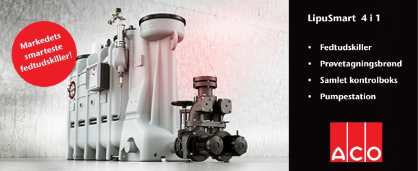Ny innovativ fedtudskiller fra ACO
