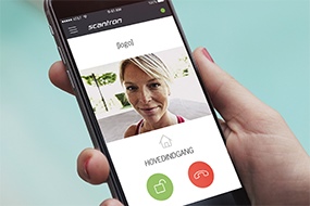 Ny MultiApp fra Scantron - moderne og mobil dørtelefoni