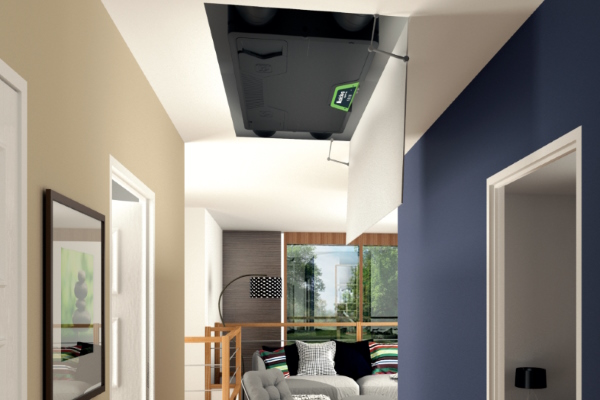 NY pladsbesparende løsning til decentral ventilation: InspirAIR® Side