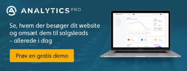 Nyhed! Få direkte besked med vigtige leads på Analytics PRO