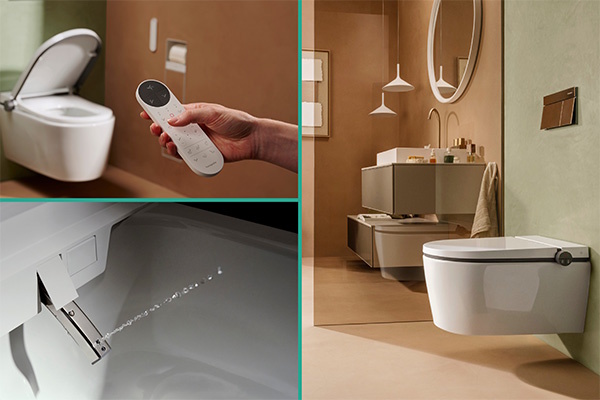 Nyt douchetoilet fra Hansgrohe: Masser af velvære, perfekt hygiejne