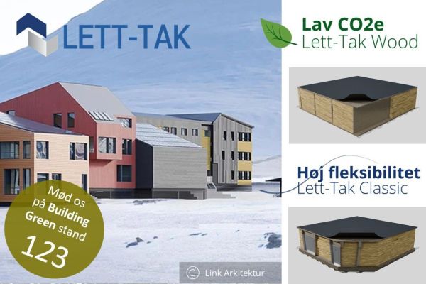Optimerede lette træelementer med hurtig montage, lange spænd og lav CO2e