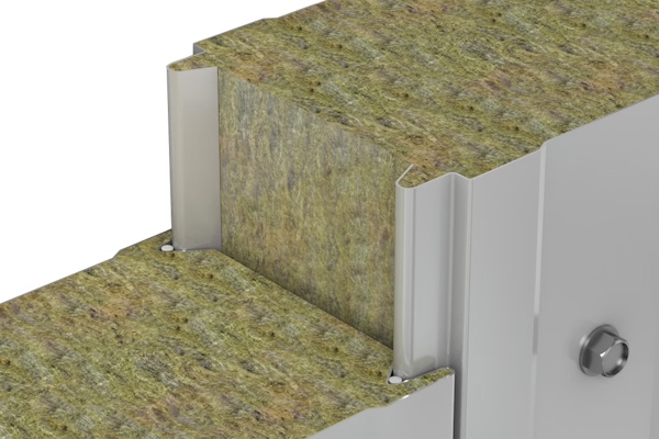 Sandwichpaneler Mineraluld