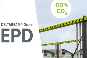 Peikkos nye DELTABEAM® Green reducerer CO2-udledningen med op til 50%