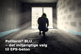 Politerm® BLU – det miljørigtige valg til EPS-beton