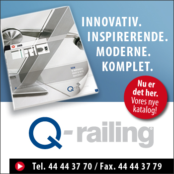 Q-railing Scandinavia: Så er det nye produktkatalog på gaden