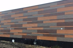 Robust antigraffiti-facade fra Rockpanel®