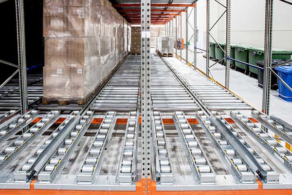 Scan-Flex gennemløbsreoler – et kompakt og dynamisk lager