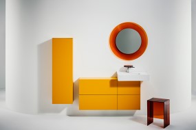 Skab et spændende badeværelse med farver og kontraster