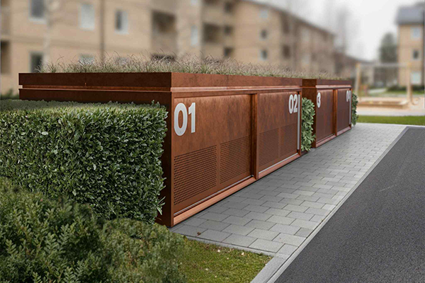 Smart, kompakt og fleksibel cykelparkering